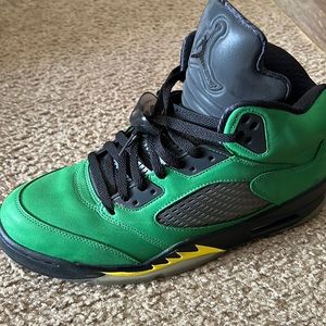 Mens Jordan Retro 5 Oregon SE